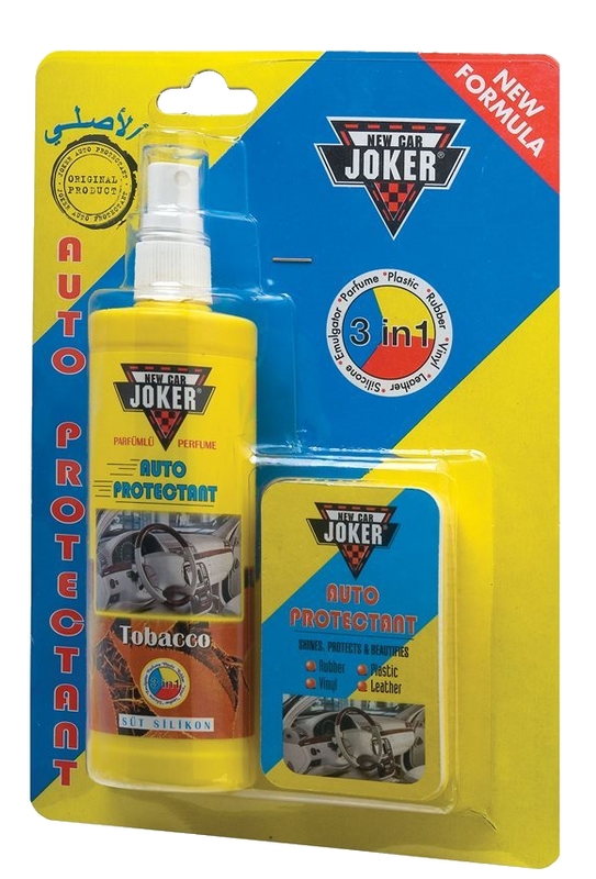 Полироль салона  JOKER  с губкой  Табак..