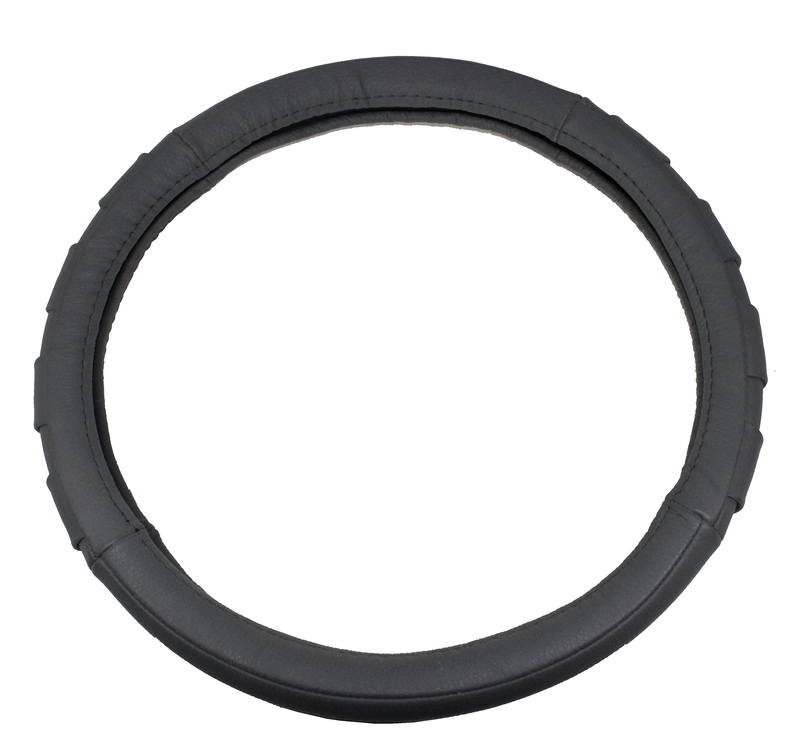 Оплетка из натуральной кожи AP-470-M, цвет СЕРЫЙ 25 (AUTOPROFI)