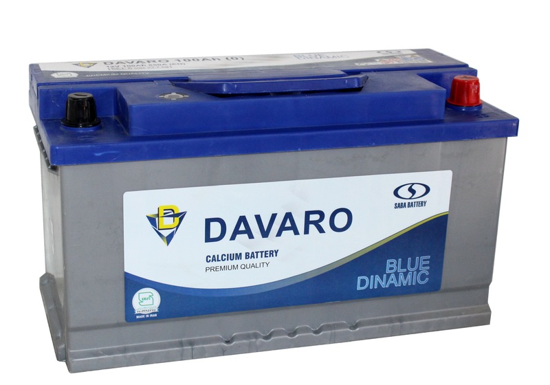 DAVARO BLU DINAMIC 6СТ-100 Ач о.п.  д353ш175в190850А  L5