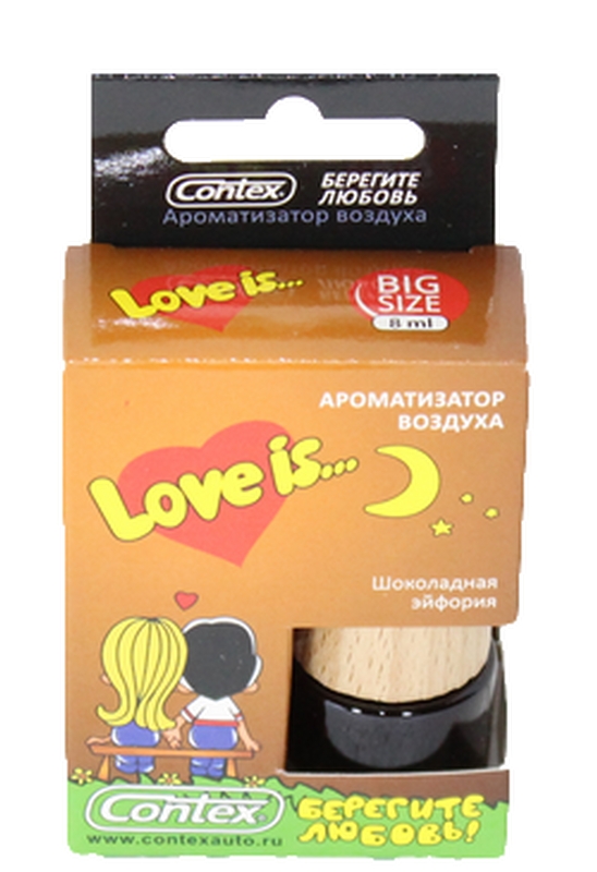 Ароматизатор воздуха CONTEX LOVE IS... шоколадная  эйфория