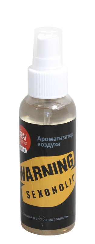 Ароматизатор спрей WARNING SEXOHOLIC Vanilla 100мл