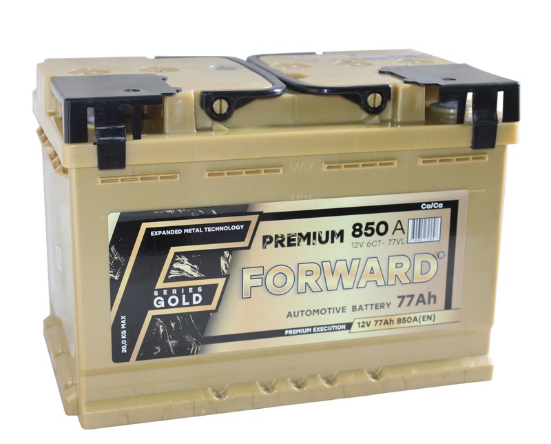 FORWARD Gold 6СТ-77 Ач VL п.п.  д276ш175в190850А   L3