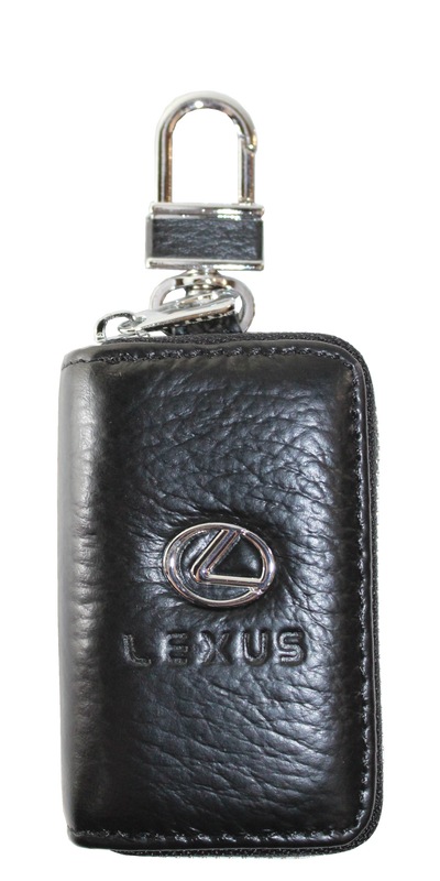 Ключница кожаная с логотипом Lexus