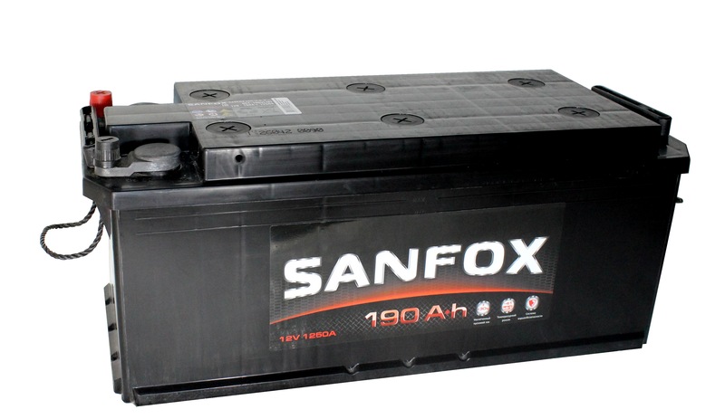 SanFox 6СТ 6СТ-190 Ач о.п. евро