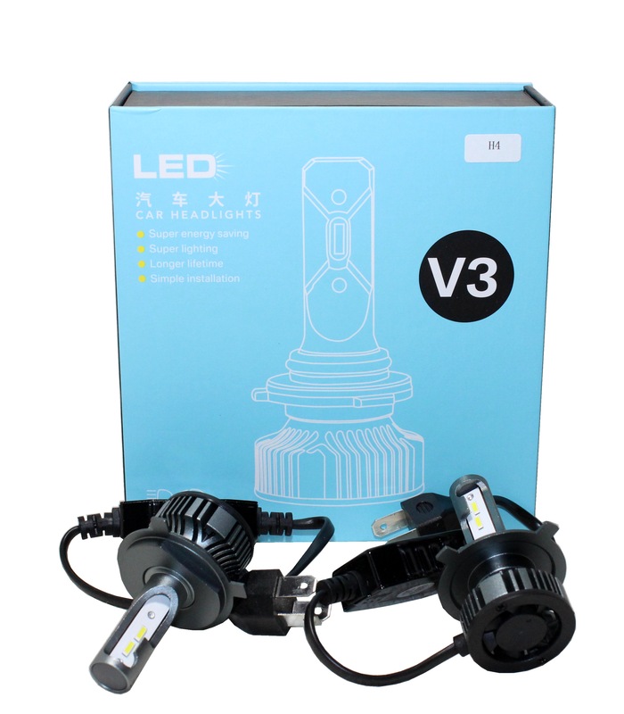 Диодные лампы BCS-V3 Н4, 27W 6000K