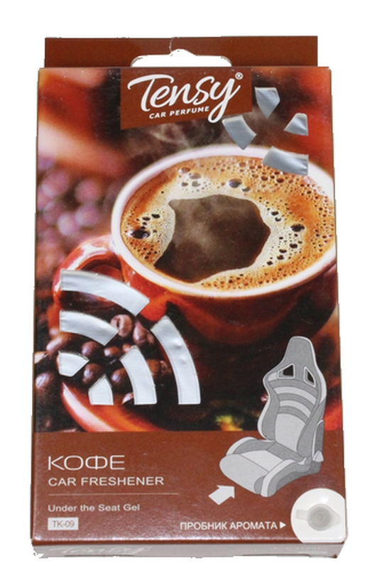 Аромат под сиденье Tensy гель Кофе 110гр