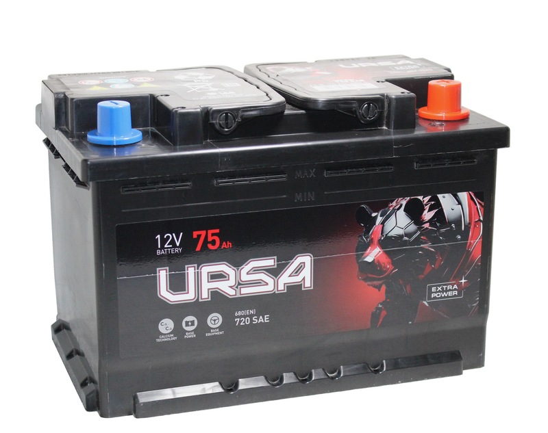 URSA EXTRA POWER 6СТ-75 Ач о.п. [д278ш175в190700А] [L3]