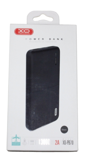 ЗУ Power Bank на 13000 mAh, цвет ЧЁРНЫЙ (ХО)