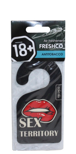 Ароматизатор Freshco Ёлочка 18+, аромат Антитабак 10