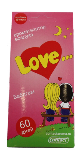 лист  Love is...  баблгам