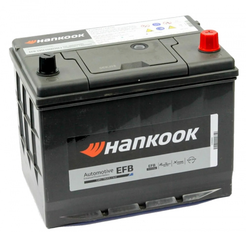 HANKOOK 6СТ-68 R+ (100D26L) яп.ст.START STOP EFB