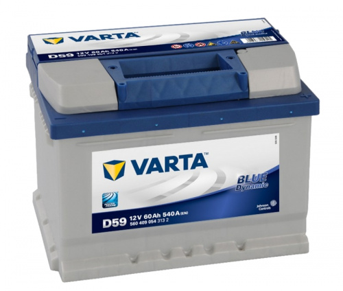 Varta BD 6CT-60 R+ низкий