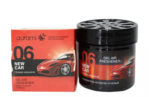 Ароматизатор AURAMI GEL 06 новая машина 100 г25