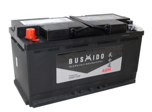 BUSHIDO 6СТ-100 Ач п.п. AGM VRLA [д353ш175в190900А]