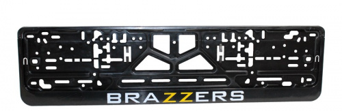 Рамка номерного знака Brazzers