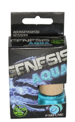 Ароматизатор подвесной бочонок  GENESIS AQUA круглый флакон 8мл...