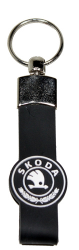 Брелок лента SKODA