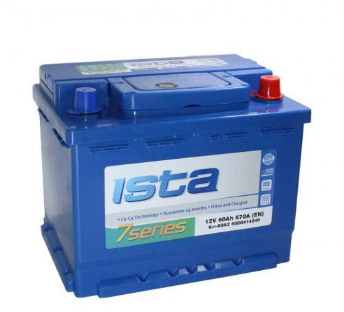 ISTA 7 Series 6СТ- 60 Ач о.п.  [д242ш175в190570А] [А2]