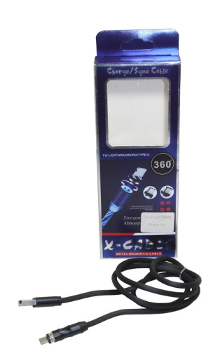 Телефонный КАБЕЛЬ IFONE МАГНИТНЫЙ с подсветкой