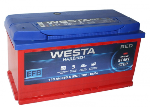 WESTA RED EFB 6СТ-110