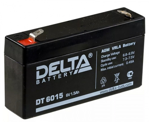 DELTA DT-6015 (6V1.5A)
