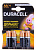 Батарейки DURACELL LR6 MN1500 1.5V SIZE AA Комплект 4шт