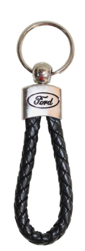 Брелок кожа косичка Ford