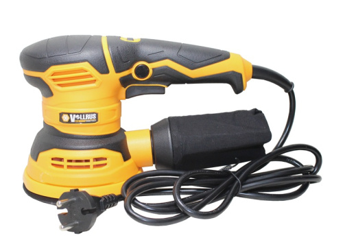 Шлифовальная машинка (электро) Vollrus (эксцентрик) д.125 мм, 7000-14000 обмин, 430 Вт