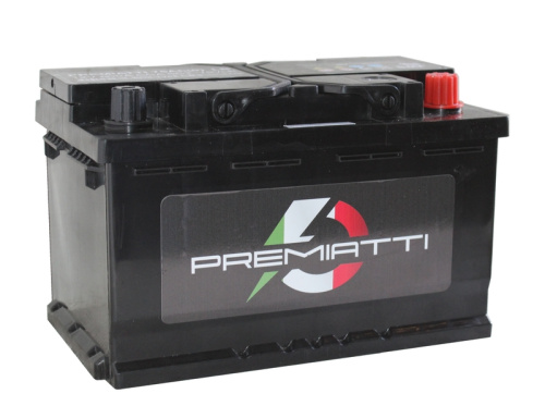PREMIATTI 6СТ-75 Ач о.п. низкий  д276ш175в175600A    LB3