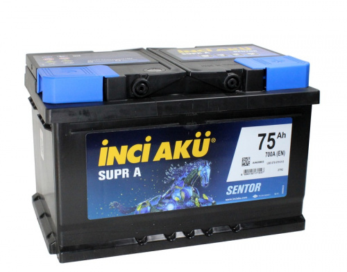 Inci Aku SuprA 6СТ-75 Ач о.п. низкий LB3 [д278ш175в175700А] SMF [LB3]