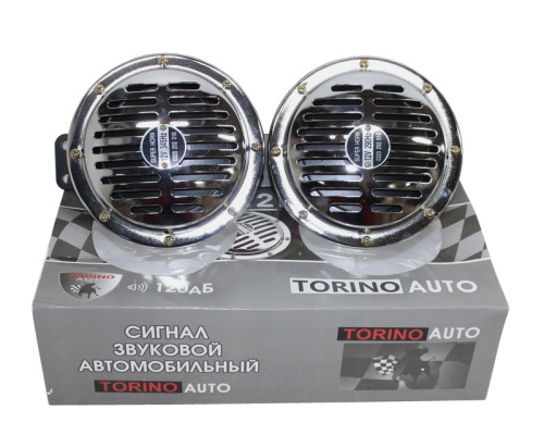 Сигнал электрический Tz-226 chrome хром аналог WD-1060 12V 290Hr345Hr