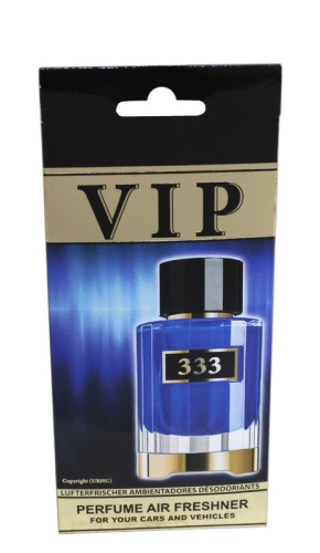 Ароматизатор CARIBI Ёлочка VIP 333 по мотивам Carolina Herrera Saffron Lazuli