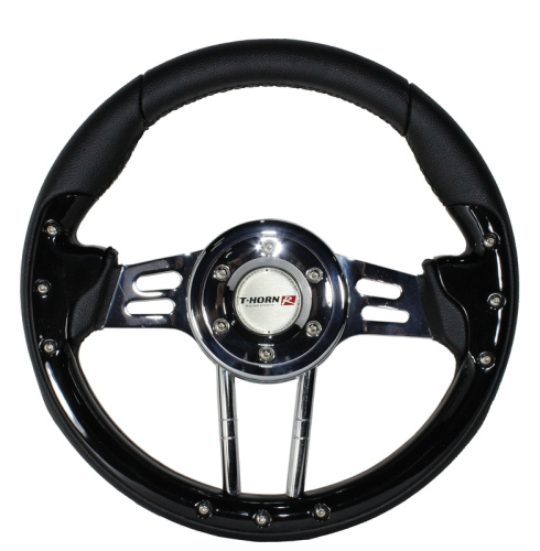 Руль спортивный 4166F Bk