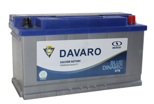 DAVARO BLU DINAMIC EFB 6СТ-105 Ач о.п.  д353ш175в190900А  L5