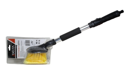 Щетка моющая DELTA KY-A01-01 с ручкой 50см и выключателем подачи воды