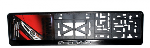 Рамка номера книжка Lexus (30)