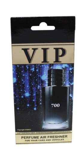 Ароматизатор CARIBI Ёлочка VIP 700 по мотивам Christian Dior Sauvage