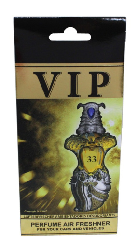 Ароматизатор CARIBI Ёлочка VIP № 33 по мотивам Shik