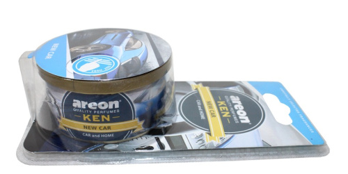 Ароматизатор AREON ГЕЛЕВЫЙ в банке GEL KEN, аромат New Car 12