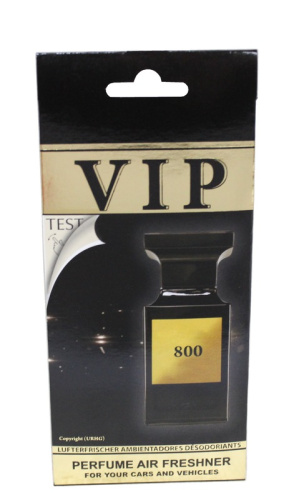 Ароматизатор CARIBI Ёлочка VIP 800 по мотивам Tom FORD Tabacco Vanille
