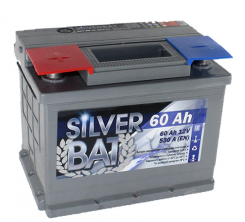 SILVER BAT 6СТ-60