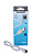 (Borofone) Телефонный КАБЕЛЬ для TYPE-C - USB, 1м, 2,4 A, материал ПВХ, цвет БЕЛЫЙ  BX14