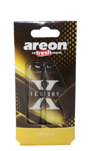 Ароматизатор подвесной гелевый AREON X-Ver REFRESHMENT LIQUID, аромат Vanilla 24