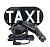 Знак TAXI TA-1045L-WCL водонепроницаемый, белый цвет