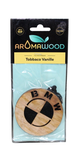 AROMAWOOD Ароматизатор подвесной деревянный BMW