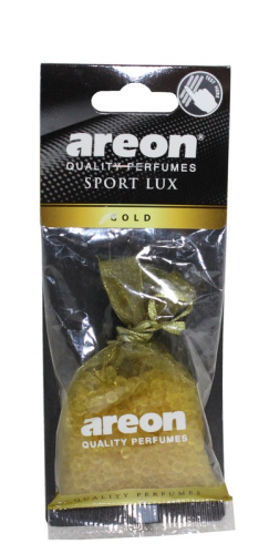Ароматизатор AREON МЕШОЧЕК с жемчугом SPORT LUX, аромат Gold 12