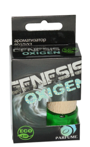 Ароматизатор подвесной бочонок  GENESIS OXIGEN круглый флакон 8мл