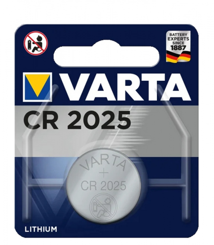 Батарейка VARTA CR 2025 3V 1шт