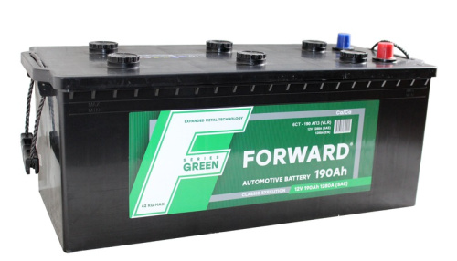 FORWARD Green 6СТ-190 Ач VLR о.п. евро  д513ш222в2181200EN1280SAE   B