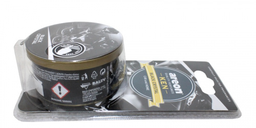 Ароматизатор AREON ГЕЛЕВЫЙ в банке GEL KEN, аромат Black Crystal 12